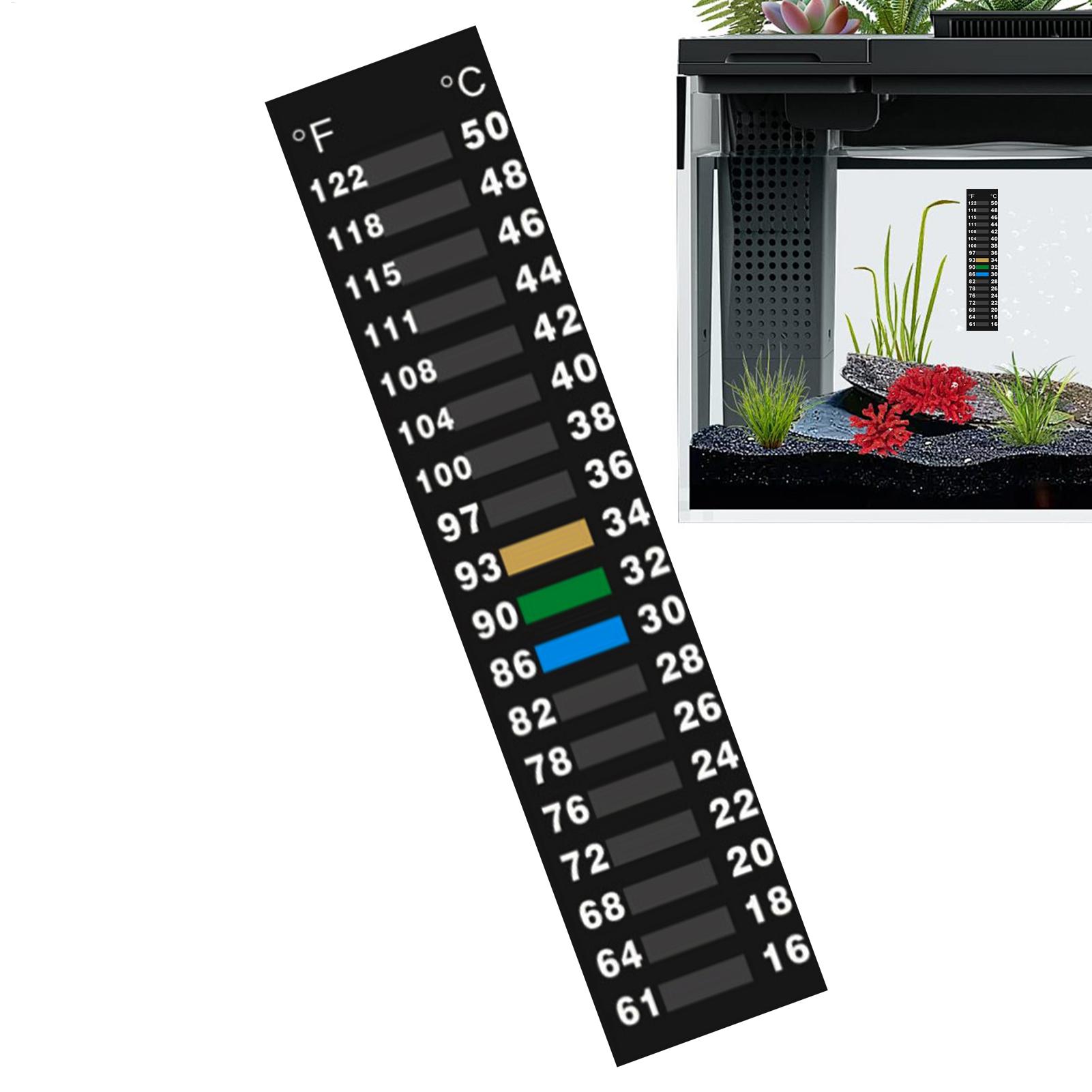 Candle Making Thermometer - Samoprzylepna taśma termometryczna LCD do monitorowania