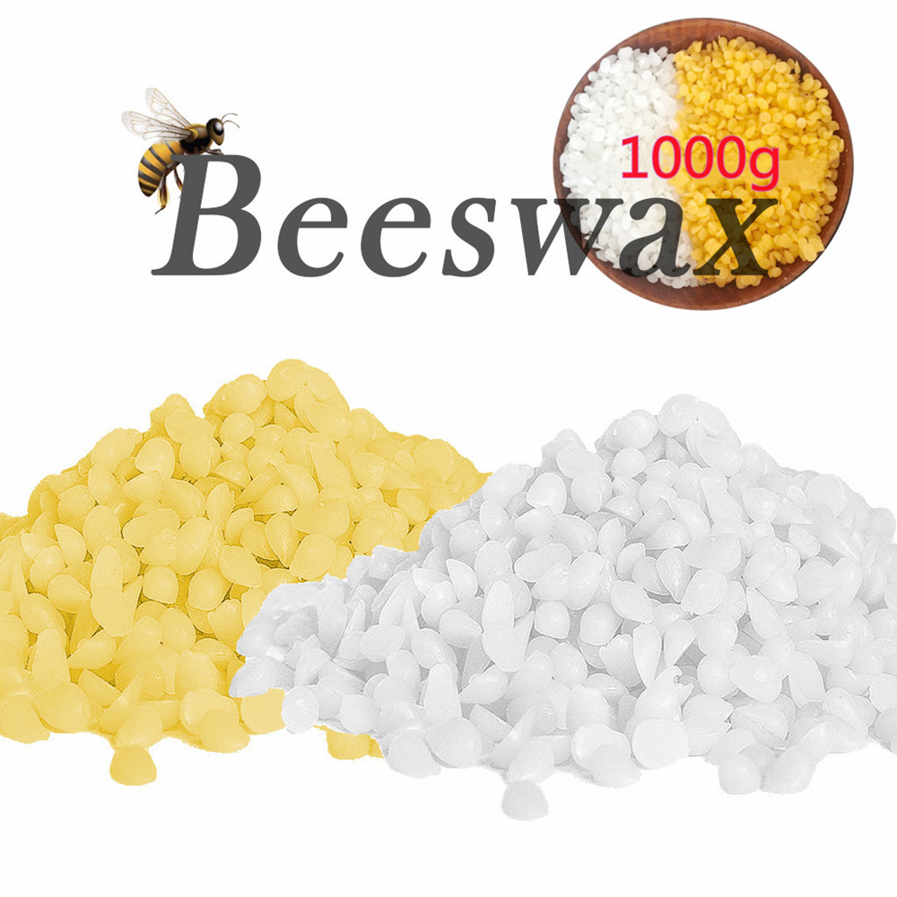 Candle Making Soy Wax - 1000g czysty naturalny wosk pszczeli 100%