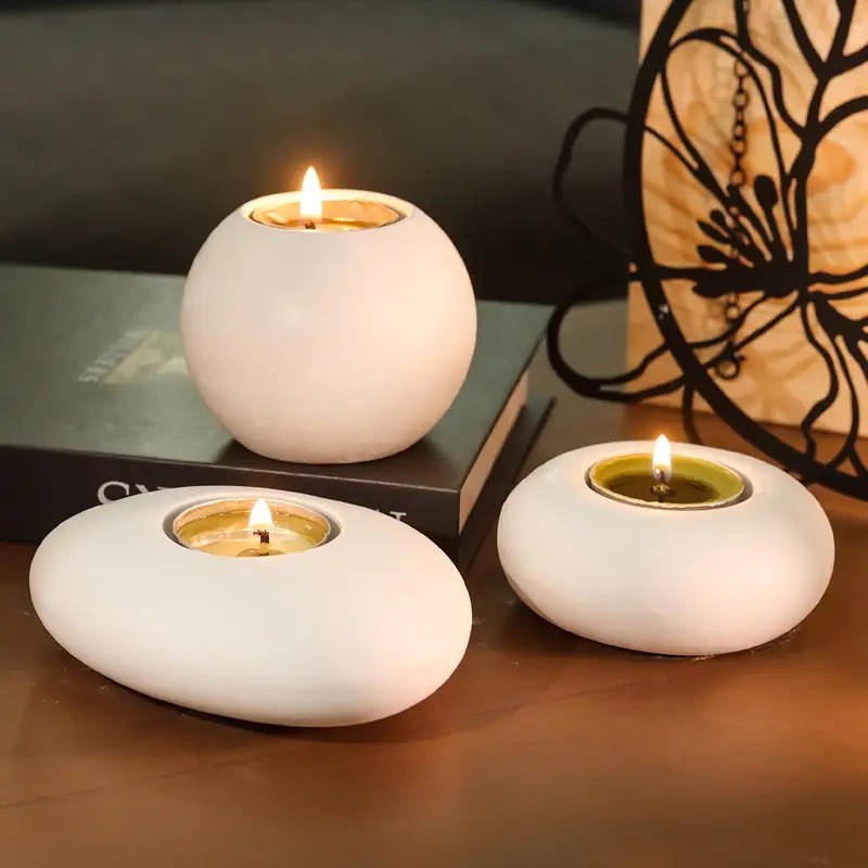 Candle Making Tutorial - Forma silikonowa do żywicy na świeczniki
