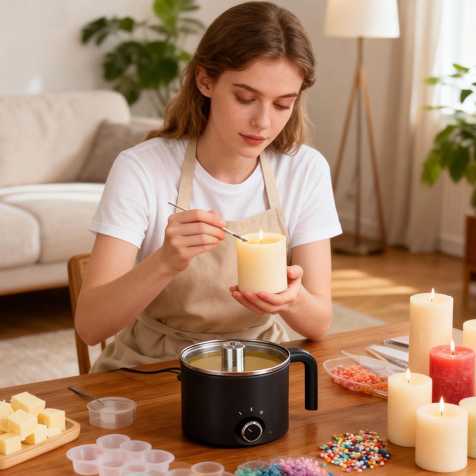 Elektryczny garnek do topienia – Candle Making Thermometer recenzja i cena