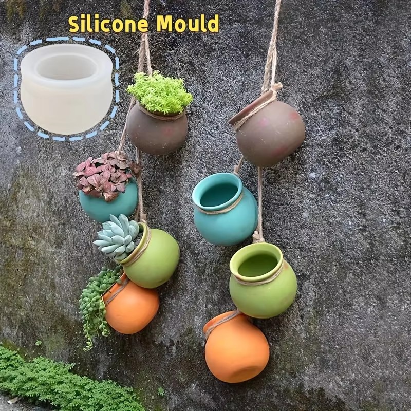 Silikonowe formy do doniczek,  – Candle Making Tutorial recenzja i cena