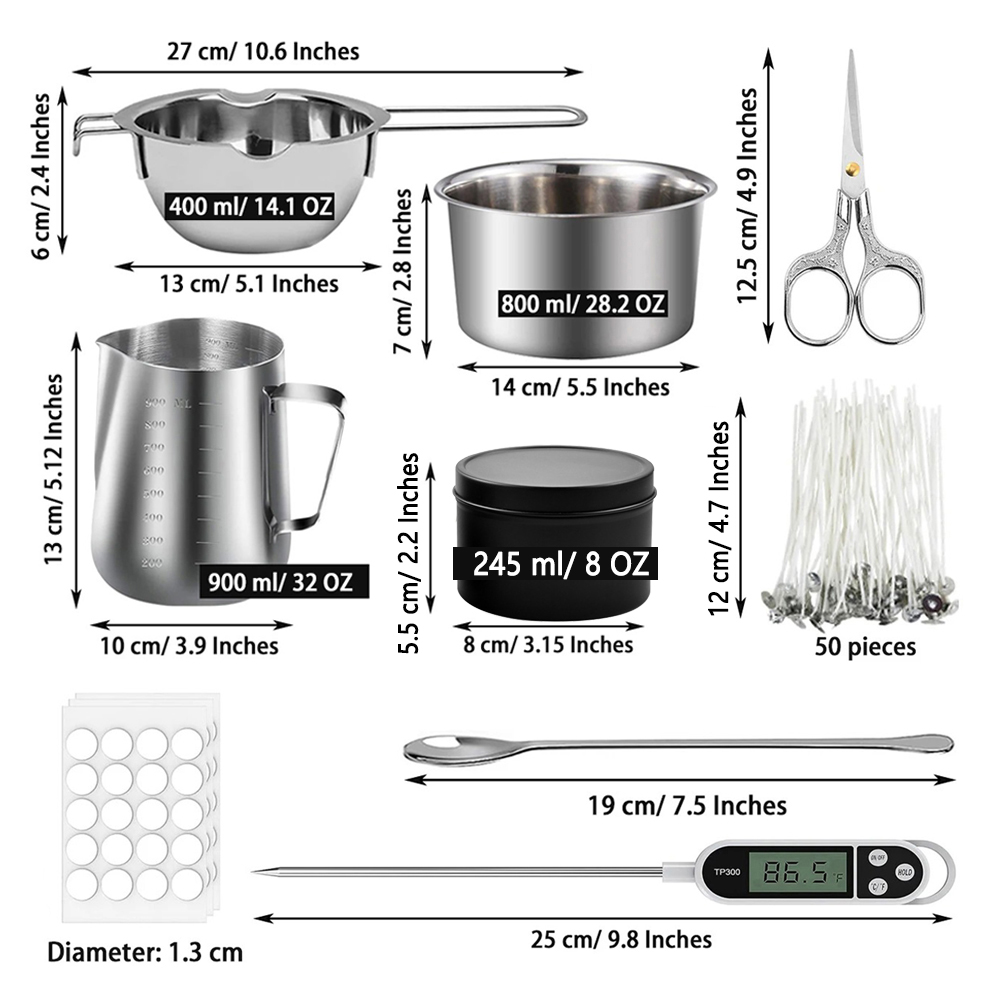 Zestaw do samodzielnego robien – Candle Making Tools recenzja i cena