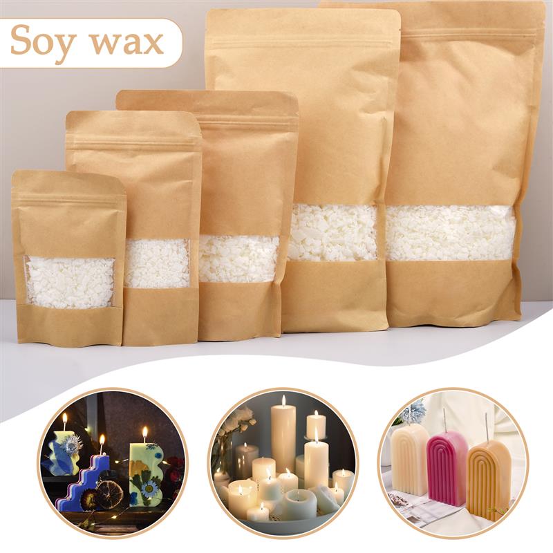 50-1000g naturalny czysty wosk – Candle Making Soy Wax recenzja i cena