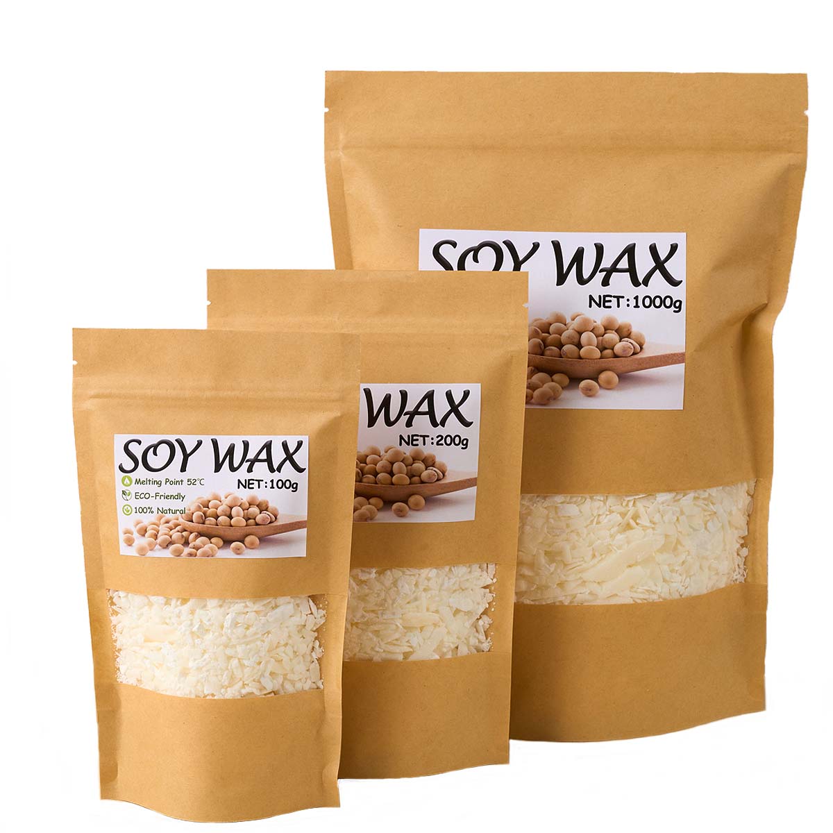 1-punktowy czysty biały wosk s – Candle Making Soy Wax recenzja i cena