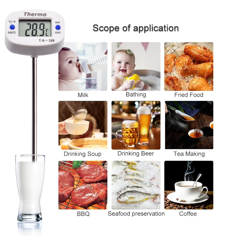 TA288 LCD cyfrowy termometr do – Candle Making Thermometer recenzja i cena