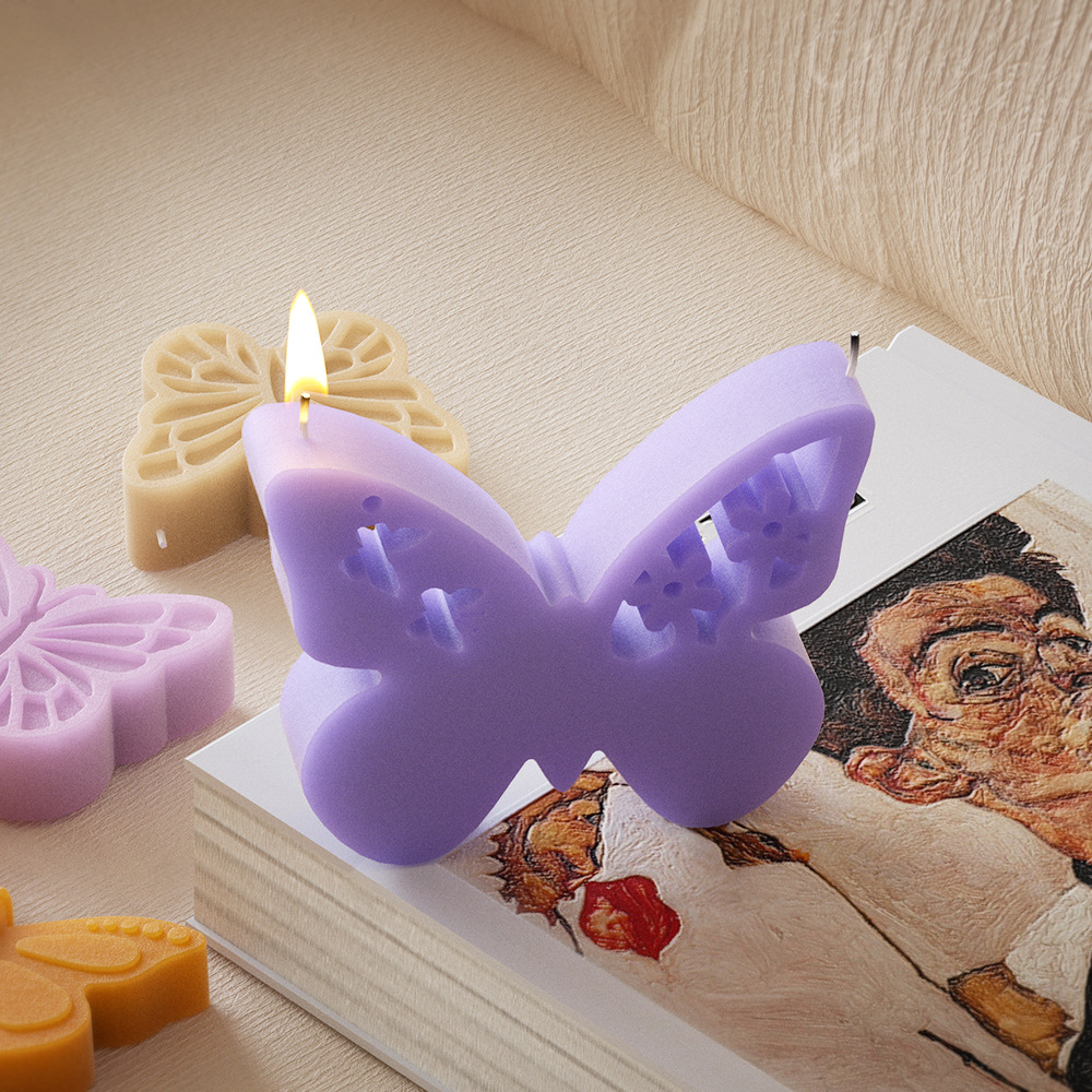 1PC DIY motyl świeca zapachowa – Candle Making Soy Wax recenzja i cena