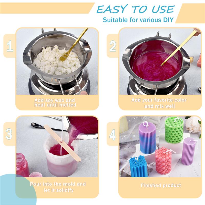 100/500g/1kg czysty wosk sojow – Candle Making Soy Wax recenzja i cena